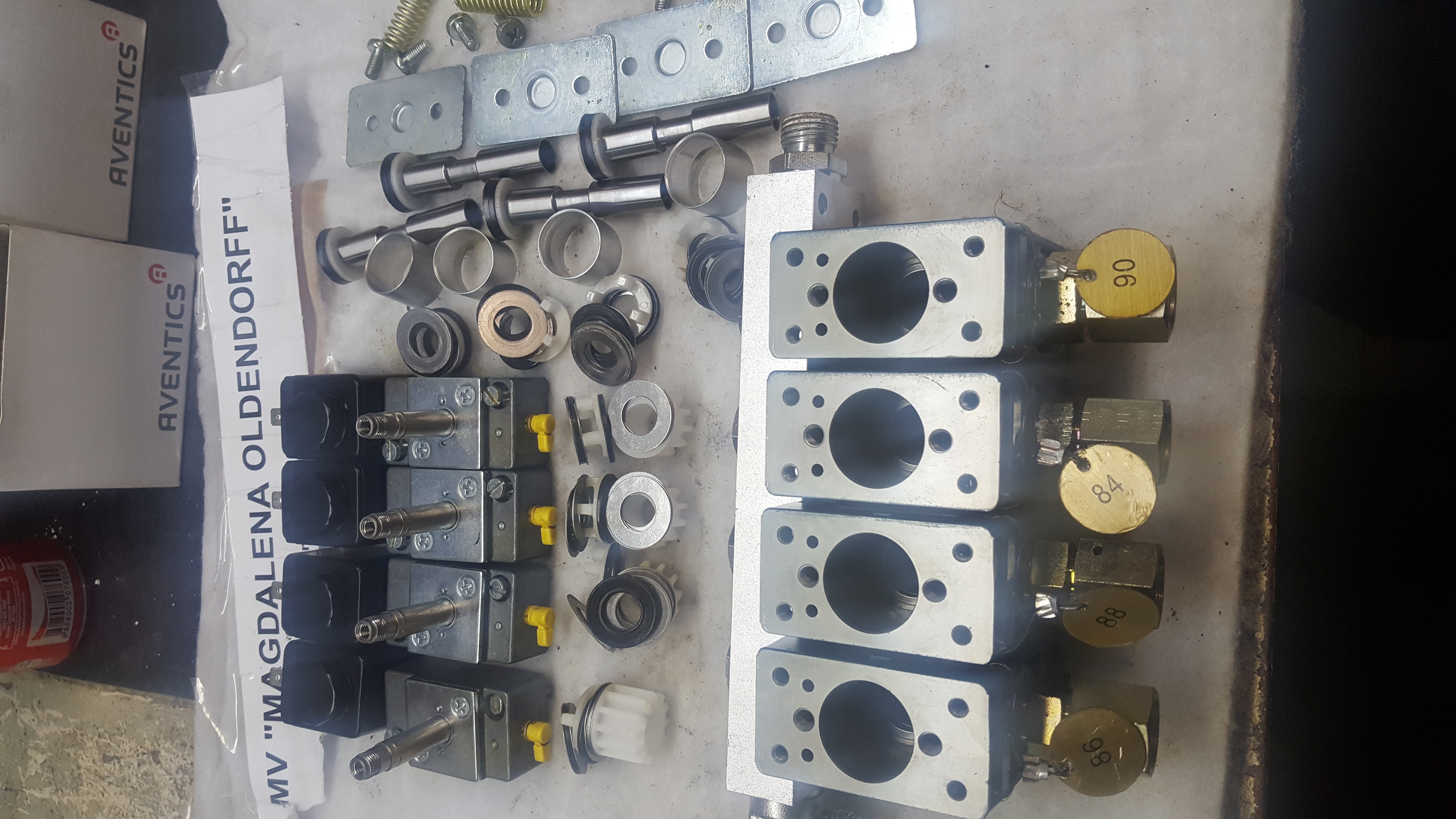 Actuator overhaul and component rebuild